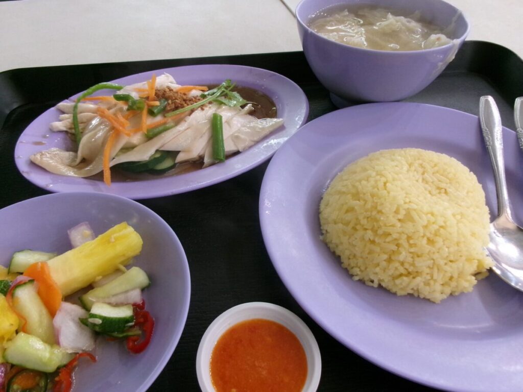 Katong Mei Wei Chicken Riceのチキンライス