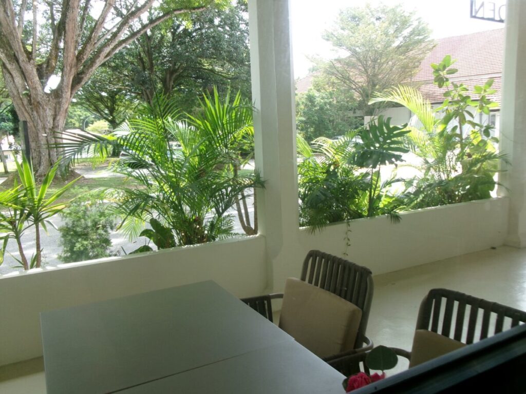 Maison Gardenのテラス席