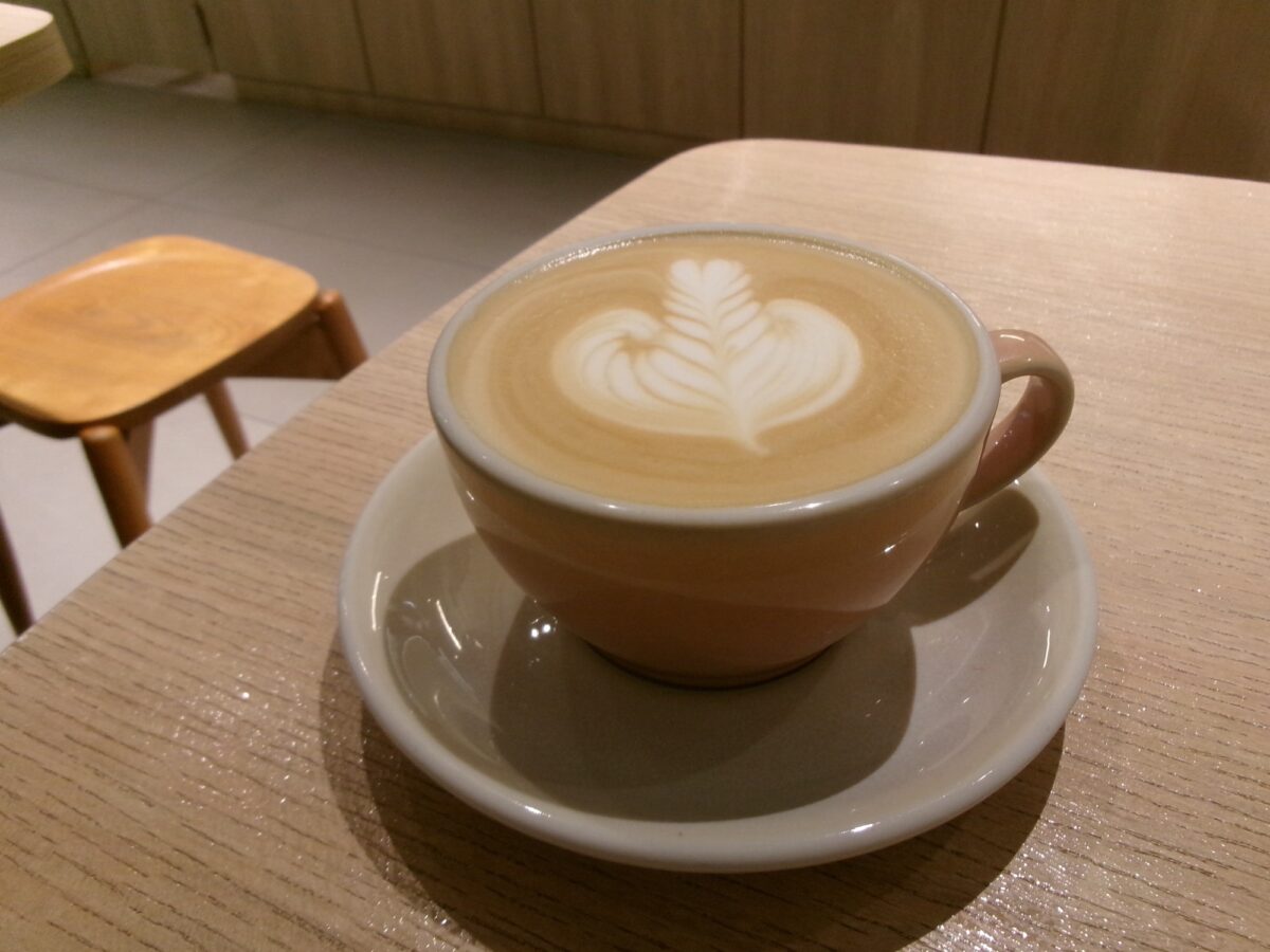 olla coffeeのラテ