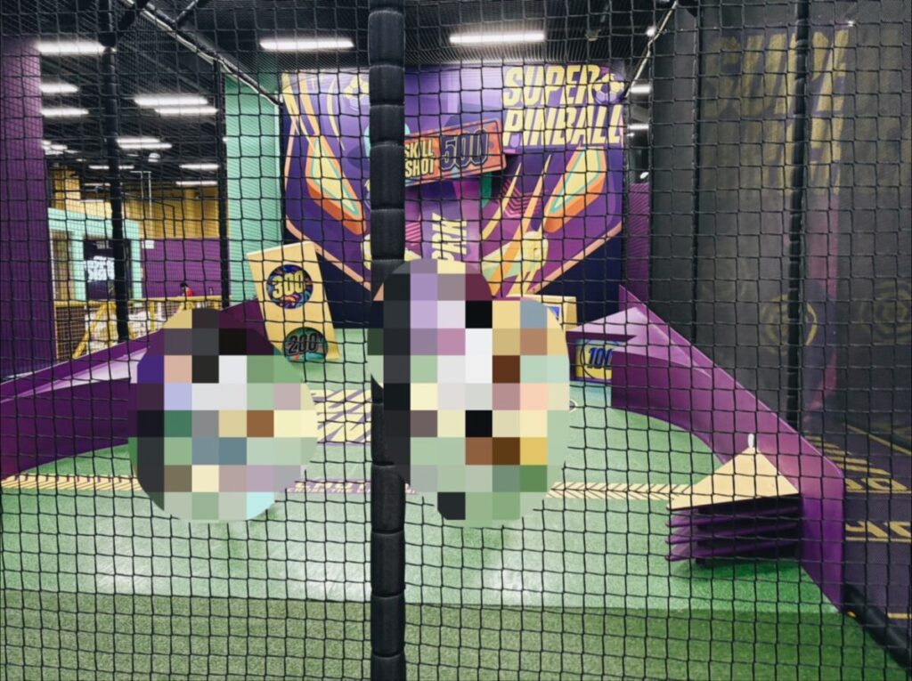 superparkのボールで遊べるエリア