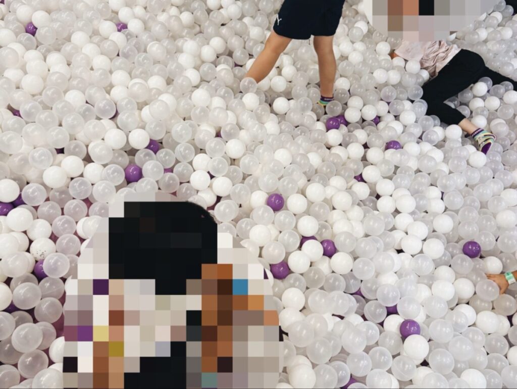 superparkのボールプール