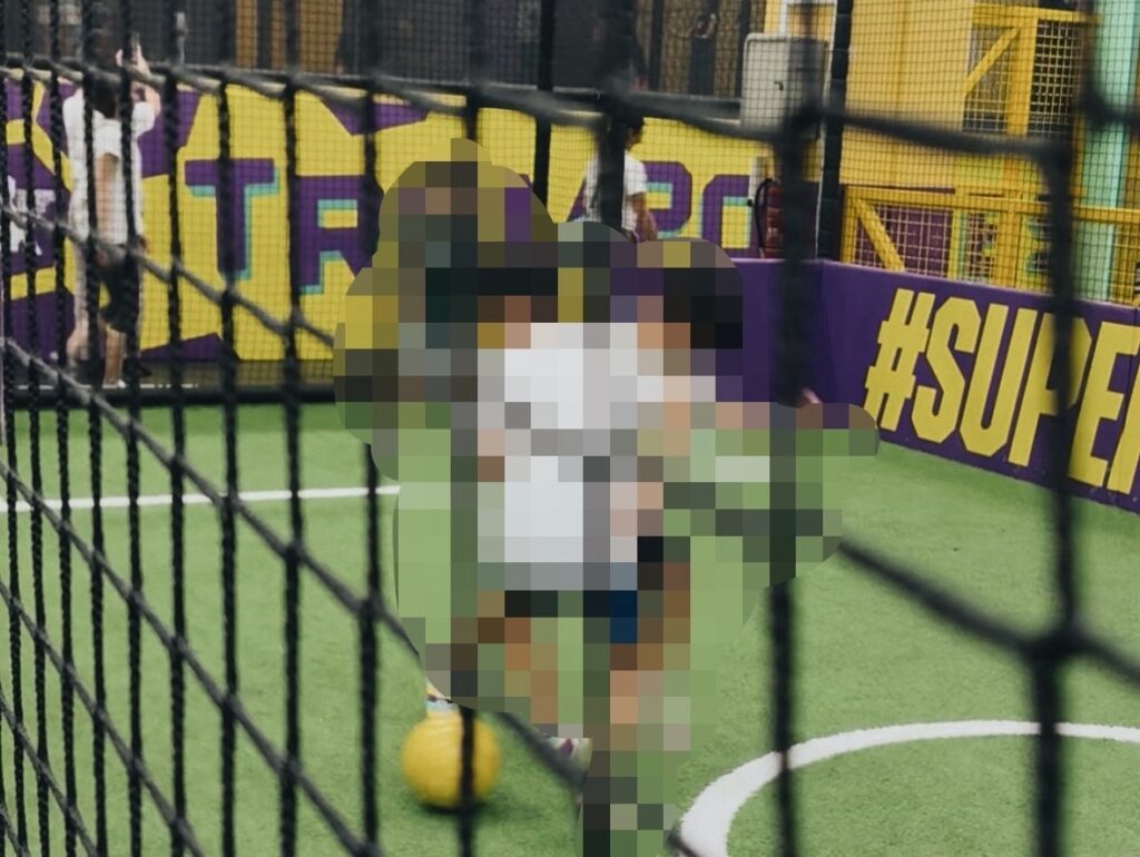 superparkのサッカーエリア