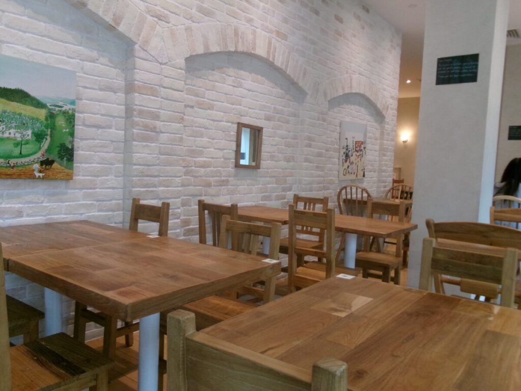 noci bakehouseの内装