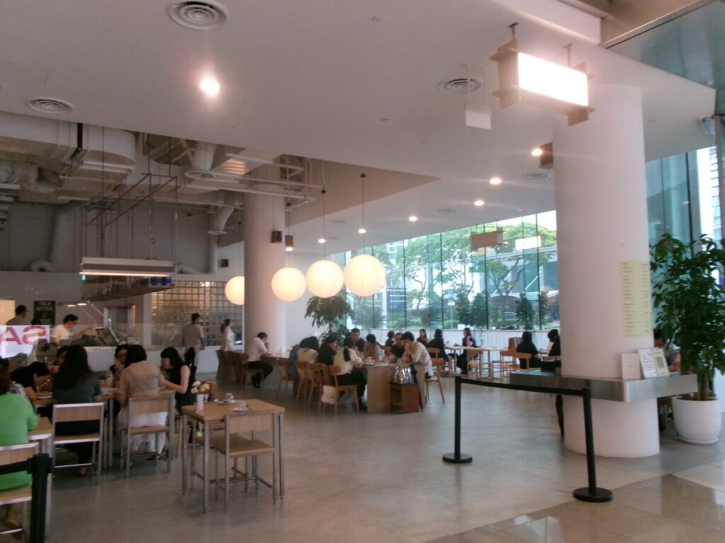 noci pasta barの外観