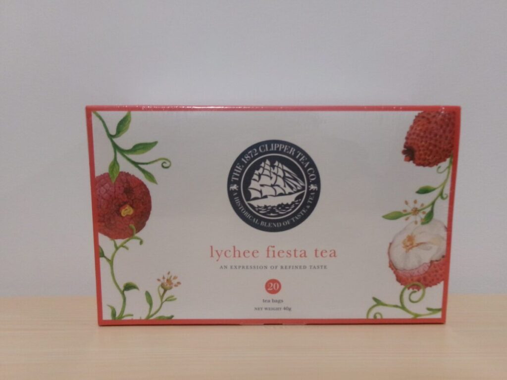 The 1872 Clipper Tea Co.のライチティー