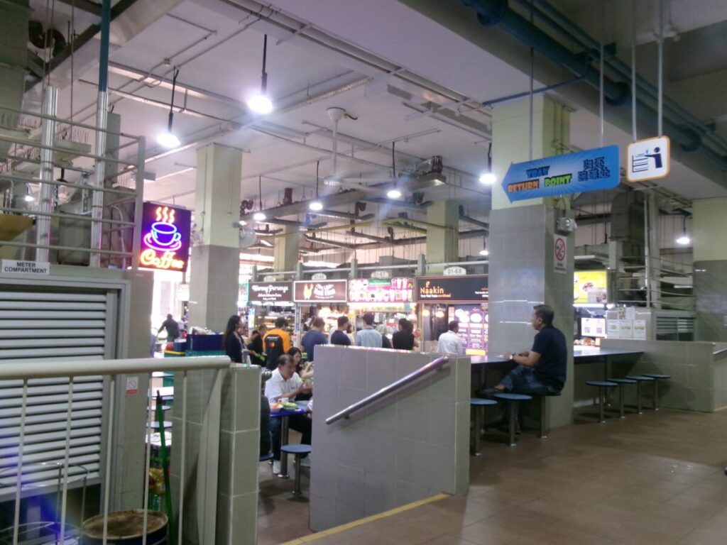 amoy street food centreの様子
