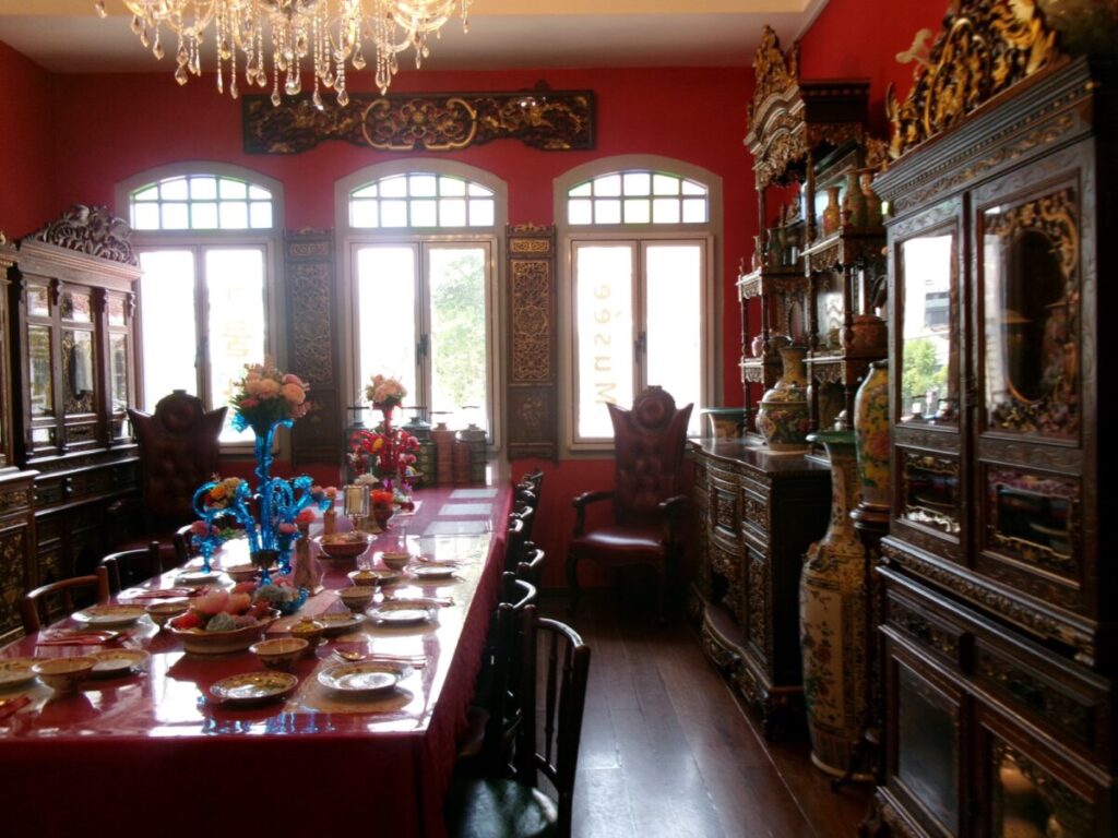 singapore peranakan mansion museumの中