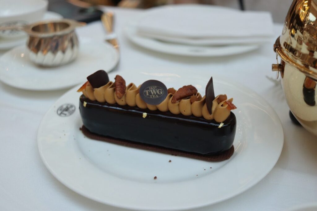 マリーナベイサンズのTWGのケーキ