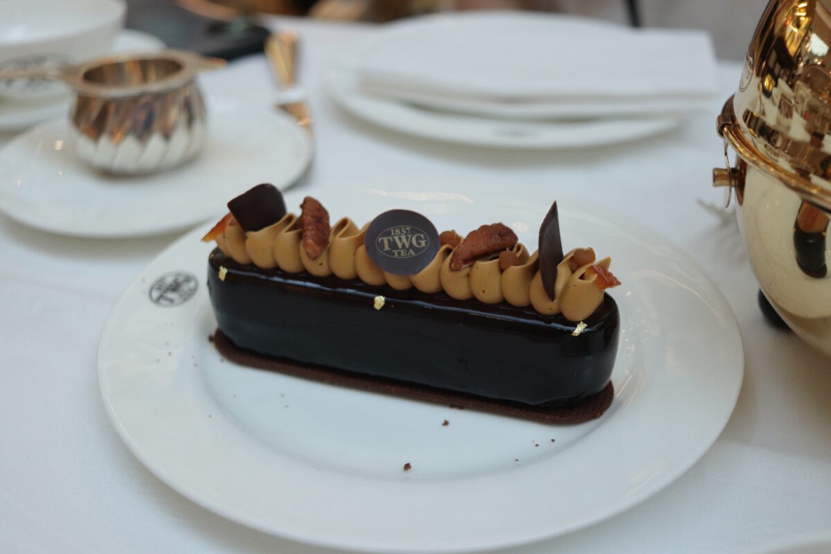 マリーナベイサンズのTWGのケーキ