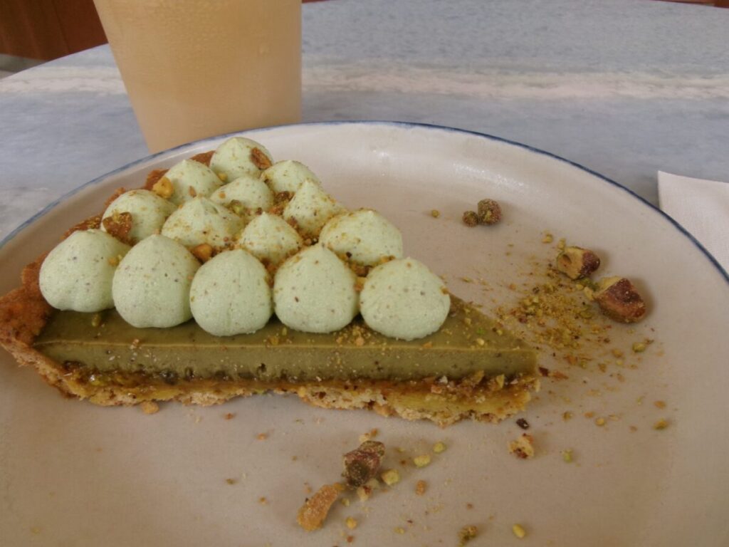 "Elijah Pies"のピスタチオのパイ